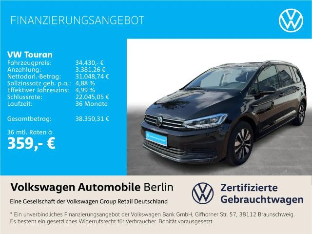 Volkswagen Touran 1.5 TSI DSG Comfortline LED SHZ ACC PDC 2025 Benzine