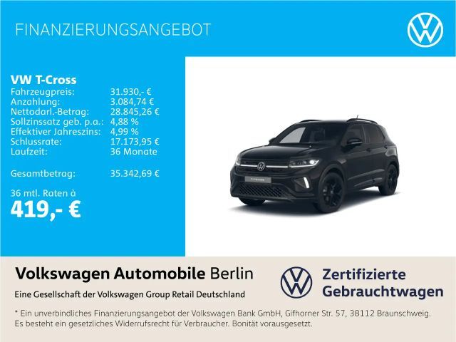 Volkswagen T-Cross 1.5 TSI R-Line 2025 Benzine