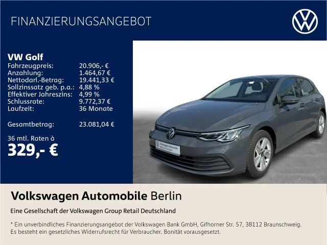 Volkswagen Golf 1.5 TSI DSG Life Navi LED PDC SHZ 2021 Benzine