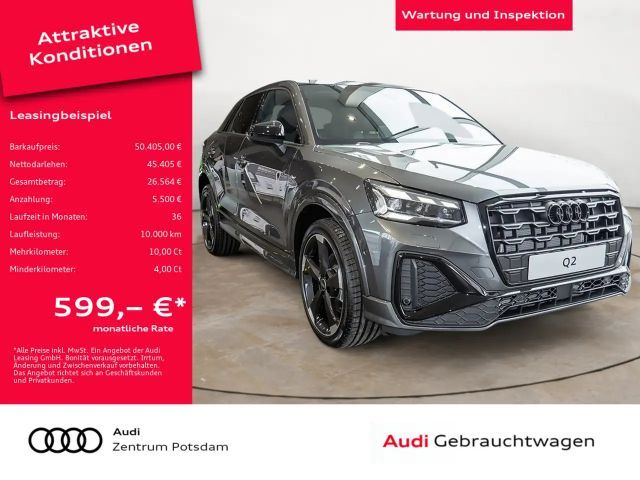 Audi Q2 S line 35 TFSI MATRIX PANO AHK ACC PDC SON 2026 Benzine