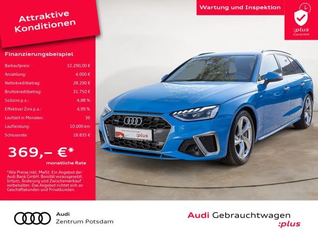 Audi A4 Avant S line 45 TFSI quattro MATRIX NAVI A 2022 Benzine