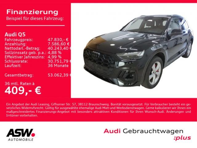 Audi Q5 S line quattro 50TFSI e NAVI MATRIX HUD 360° 2024 Hybride / Benzine