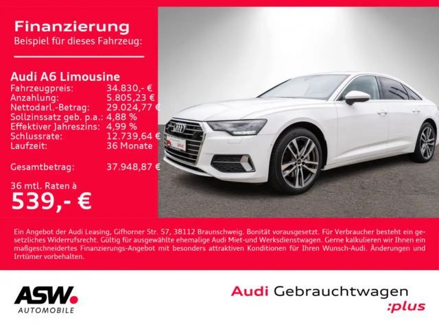 Audi A6 sport 45TDI quattr NAVI LED AHK B&O 2022 Diesel