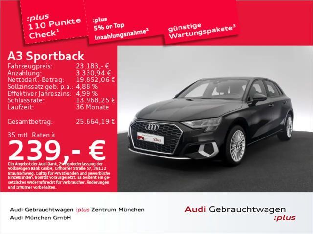Audi A3 30 TFSI advanced SitzHzg 2024 Benzine