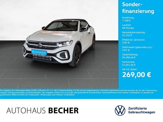 Volkswagen T-Roc Cabrio R Line 1.5 TSI DSG /Navi/AHK/Matrix 2025 Benzine