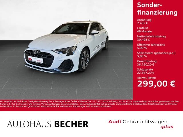 Audi A3 Sportb S line 35 TFSI S tronic /Rückfahrk/LED 2025 Benzine