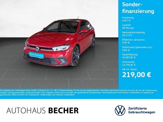 Volkswagen Polo GTI 2.0 TSI DSG /LED/Navi/Pano/Rückfahrkam 2022 Benzine