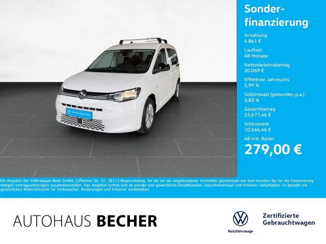 Volkswagen Caddy Life 5-Sitzer 1 .5 TSI 6-Gang /AHK/Navi 2022 Benzine