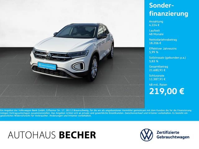 Volkswagen T-Roc Style 1.0 TSI 6-Gang /Sitzhz/LED/CarPlay 2023 Benzine