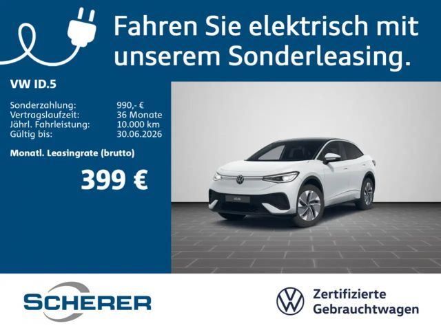 Volkswagen ID.5 Pure AHK MATRIX NAVI-PRO 2025 Elektrisch