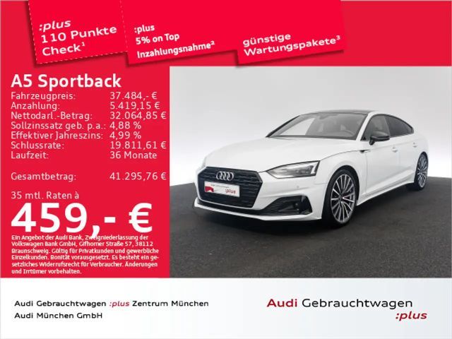 Audi A5 40 TFSI S tronic S line Pano/B&O/Na 2022 Benzine