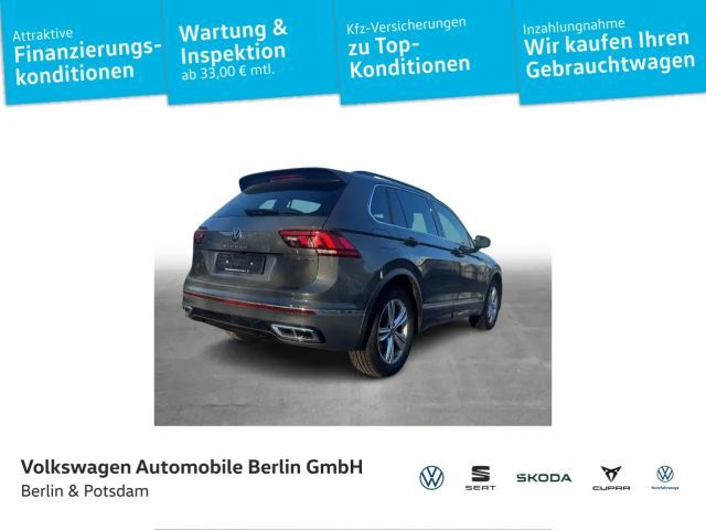 Volkswagen Tiguan 2.0 TSI R-Line 4M. DSG Navi LED AZV Kamer 2023 Benzine
