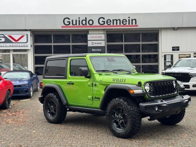 Jeep Wrangler 2.0l Willys 4X4 +AHK + Rubicon-Achse + Sperre 2025 Benzine
