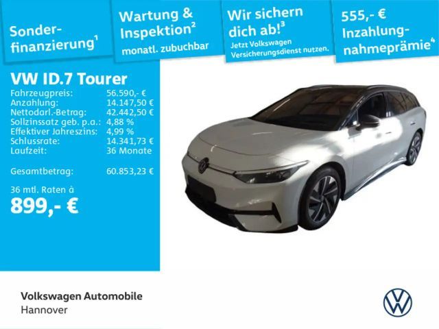 Volkswagen ID.7 Pro S Navi AHK IQ.LIGHT ACC DCC Pano 2025 Elektrisch
