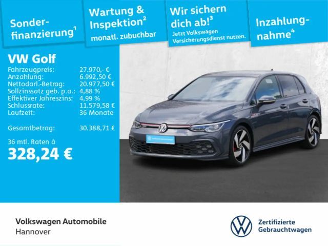 Volkswagen Golf GTI Golf VIII 2.0 TSI DSG GTI AHK ACC DigCockpit LED 2021 Benzine