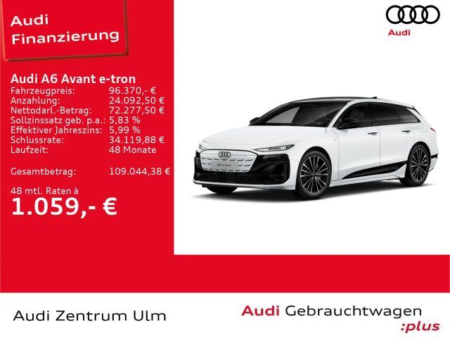 Audi A6 e-tron qu. S-LINE AHK PANO 20" LUFT HuD 2026 Elektrisch