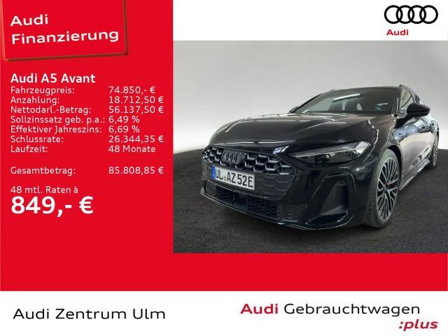 Audi A5 S-Line TFSI e-hybrid qu 20 AHK TECH PRO 2026 Hybride / Benzine