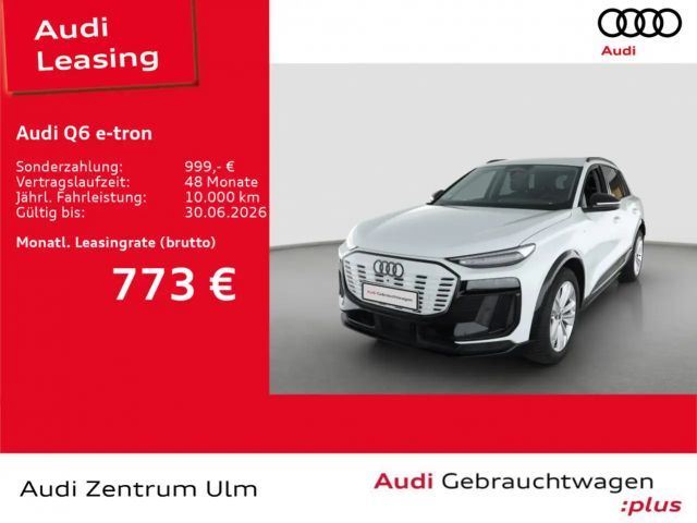 Audi Q6 e-tron Audi Q6 e-tron qu S-Line AHK MATRIX 5J.GAR 0,25% 2025 Elektrisch