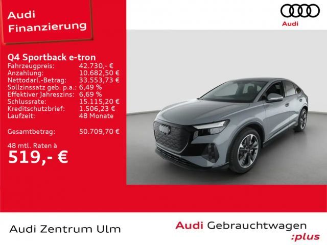 Audi Q4 e-tron 40 HuD NAVI WÄPU 360 5J.GAR. 2025 Elektrisch