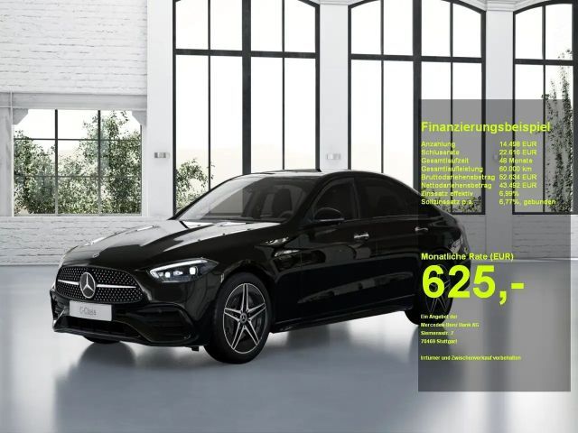 Mercedes-Benz C 300 de 4M AMG+NIGHT+PANO+AHK+360°+HANDSFREE 2025 Hybride / Diesel