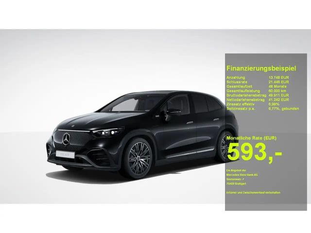 Mercedes-Benz EQE SUV EQE 350 SUV 4M AMG+NIGHT+PANO+AHK+360°+AIRMATIC+ 2023 Elektrisch