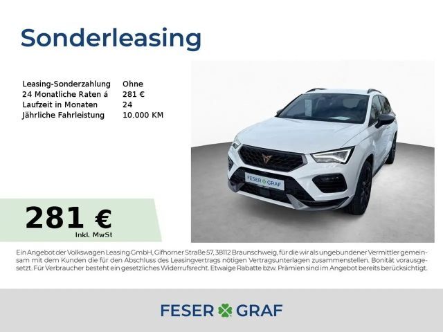 Cupra Ateca 1.5 TSI DSG SHZ|FaPa L|TopView|AHK 2026 Benzine