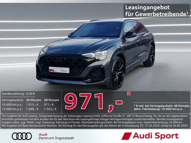 Audi Q8 TFSI e qu S line Laser Pano Luft AHK MASSAGE 2026 Hybride / Benzine