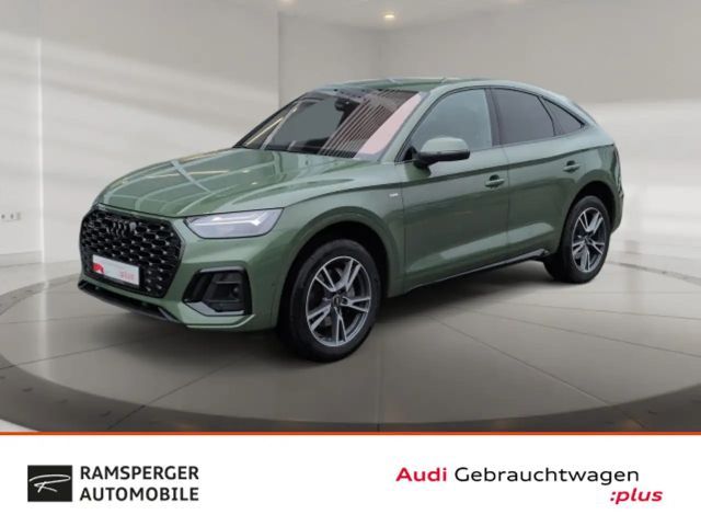 Audi Q5 S line 40 TDI quat LED HuD AHK 360° 2022 Diesel