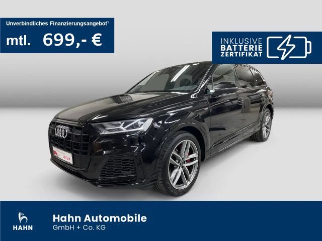Audi Q7 55TFSIe quattro Tiptrc S-line Pano AHK CAM 2022 Hybride / Benzine