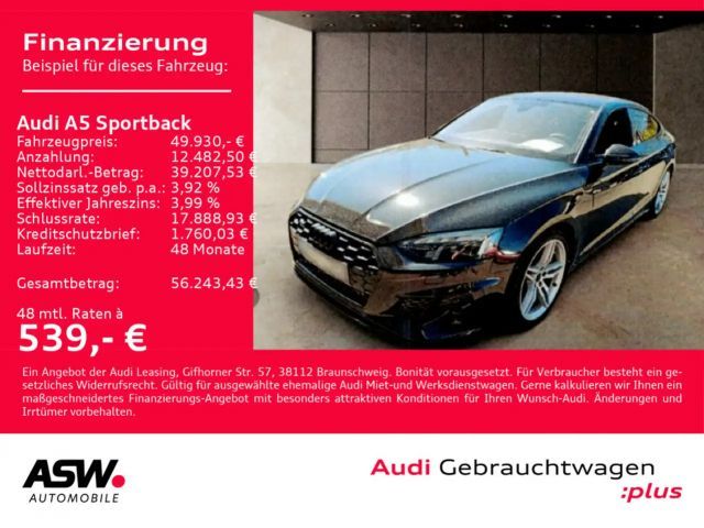 Audi A5 S line Competition 45TFSI quatt HUD 2025 Benzine