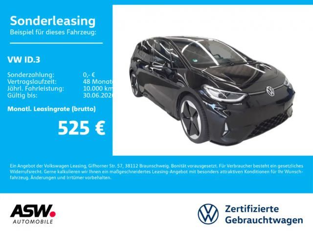 Volkswagen ID.3 GTX LED NAVI PANO HUD ACC Harman Kardon SHZ 2025 Elektrisch