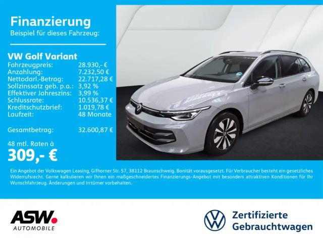 Volkswagen Golf Variant Goal 1,5 eTSI DSG LED NAVI AHK 360° 2025 Benzine