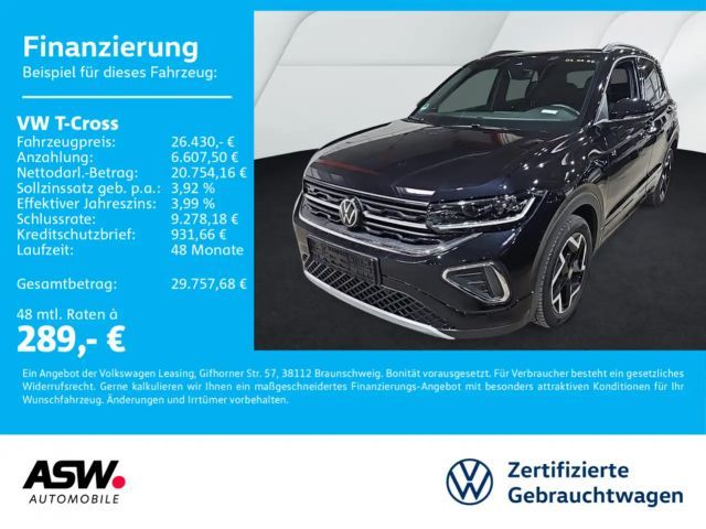 Volkswagen T-Cross R-Line 1,5 TSI DSG LED NAVI AHK ACC RFK 2025 Benzine