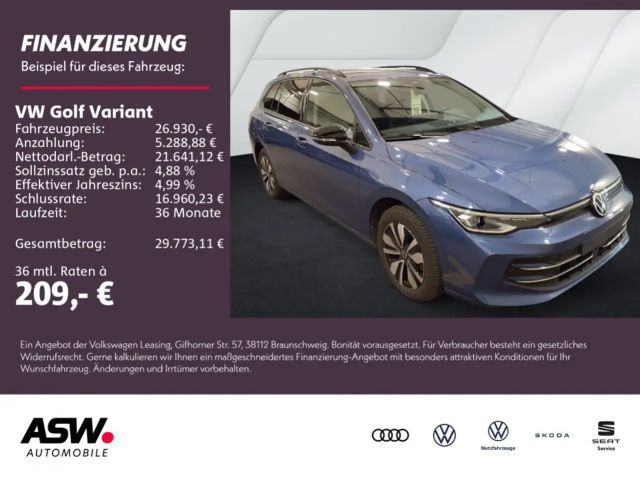 Volkswagen Golf Variant Goal 1,5 TSI LED NAVI AHK RFK ACC 2025 Benzine