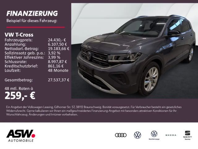 Volkswagen T-Cross Goal 1.0TSI DSG LED NAVI AHK ACC PDC SHZ 2025 Benzine