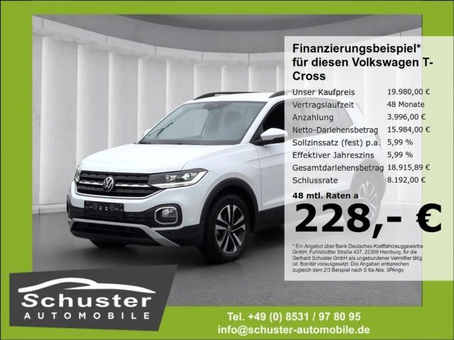 Volkswagen T-Cross UNITED 1.0TSI*AHK LED ACC Navi R-Kam SHZ 2021 Benzine