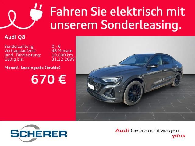 Audi Q8 e-tron Q8 Sportback 55 e-tron quattro S line NAVI B&O A 2024 Elektrisch