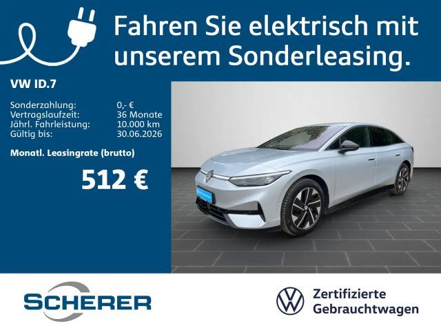 Volkswagen ID.7 Pro 210 kW DSG AHK MATRIX-LED NAVI SHZ 2025 Elektrisch