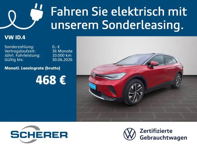 Volkswagen ID.4 Pro 210kW 82kWh Wärmepumpe IQ.Drive CarPlay 2025 Elektrisch