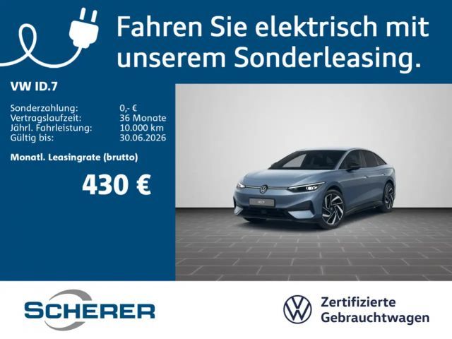 Volkswagen ID.7 Pro 77kWh IQ.LIGHT WäPu 360° AHK 2025 Elektrisch