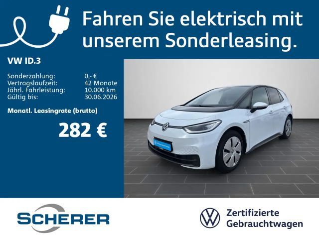 Volkswagen ID.3 Pro Perf. 58kWh IQ.LIGHT WäPu RFK ACC 2021 Elektrisch