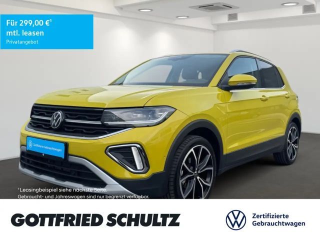 Volkswagen T-Cross STYLE TSI DSG AHK NAVI SITZHEIZUNG EINPARKHILFE LE 2024 Benzine