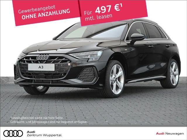 Audi A3 SPORTBACK S LINE 40 TFSIe HYBRID AHK LED MMI NAVI 2025 Hybride / Benzine