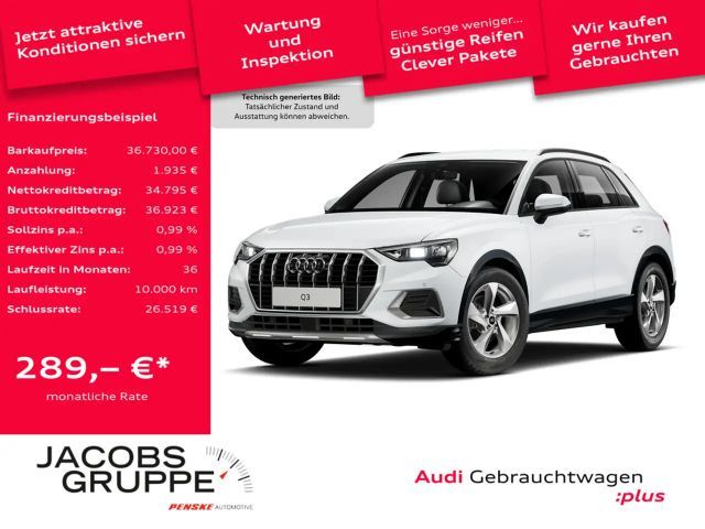 Audi Q3 35 TFSI ACC/Kamera/Navi/Keyless-Go/Ambiente/Apple-Car-Play advanced 2025 Benzine