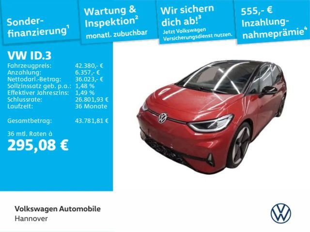 Volkswagen ID.3 GTX Navi LED-Matrix Kamera DCC HuD WP ACC P 2025 Elektrisch