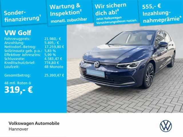 Volkswagen Golf VIII 2.0 TDI DSG Active Navi Pano ACC LED D 2022 Diesel