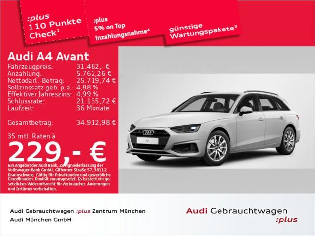 Audi A4 40 TFSI S tronic Navi+ 2024 Benzine