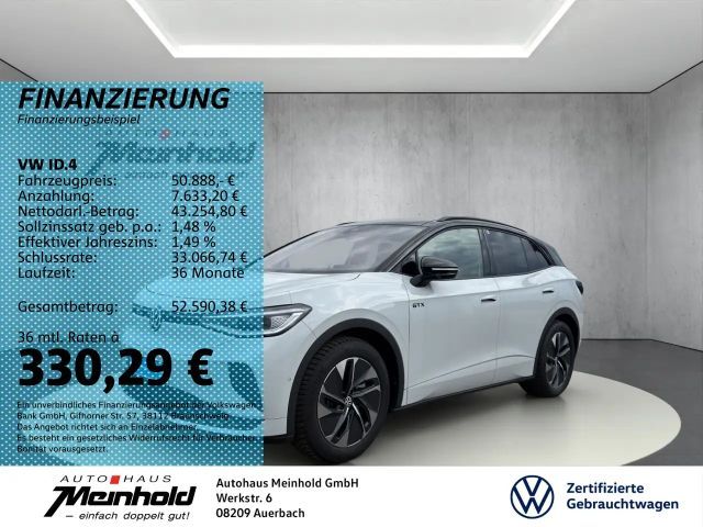 Volkswagen ID.4 GTX 4M, 5 J Garantie, Area View, Dach, AHK 2025 Elektrisch
