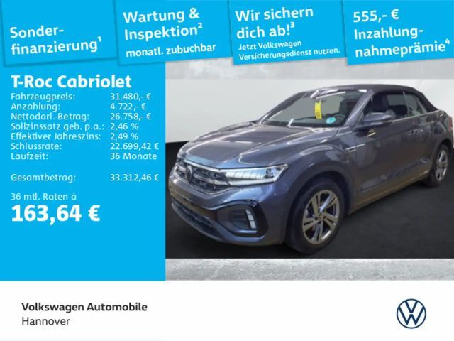 Volkswagen T-Roc 1.5 TSI R-Line DSG Navi LED AHK 2025 Benzine