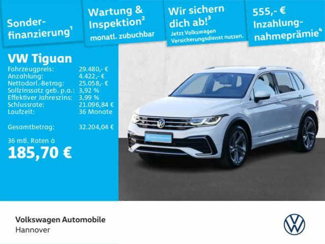 Volkswagen Tiguan 1.4 TSI eHybrid R-Line DSG Navi AHK HUD L 2023 Hybride / Benzine